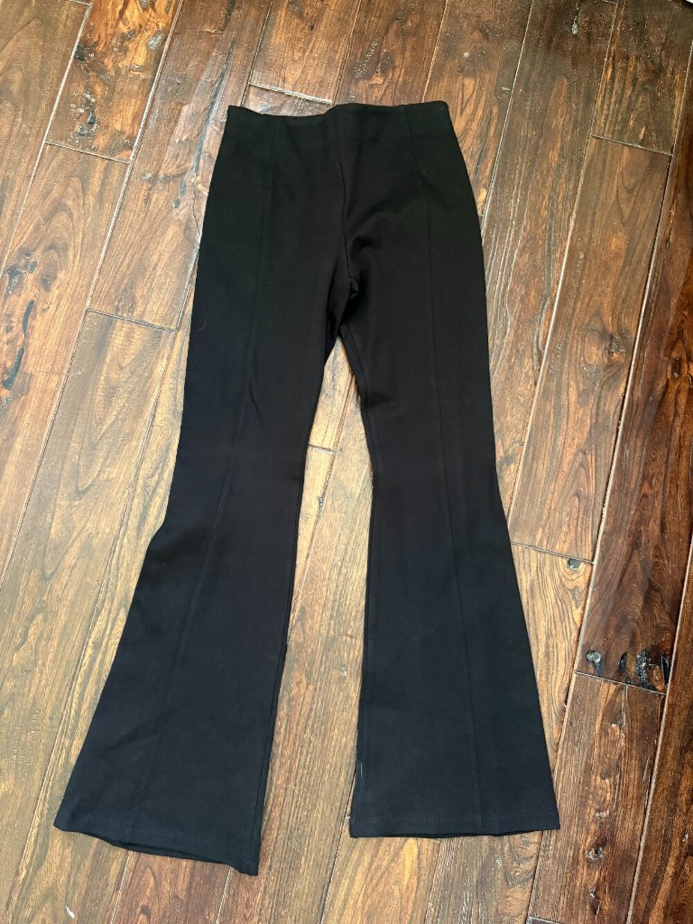 Hunter & Brown Black High Waisted Flare Pants Size S